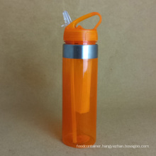 Plastic Water Bottle Witl Straw (CL1C-GW49-A)